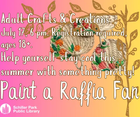 Clipart of a Raffi fan. Adult Crafts & Creations: Paint Your own Raffi Fan Flyer