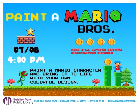 Mario's Video Game World.