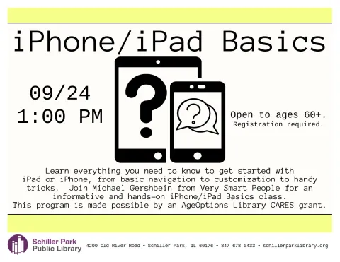 An iPhone and iPad with a question mark on the screen.
