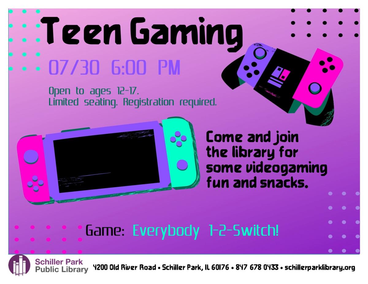A Nintendo Switch and a controller.